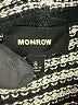 Monrow Houndstooth Black Pullover Sweater Size S - photo 7