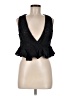 BCBGeneration 100% Cotton Black Sleeveless Blouse Size M - photo 1