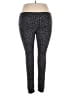 West Loop Animal Print Black Gray Leggings Size XL - photo 2