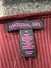 Material Girl Burgundy Bodysuit Size M - photo 3