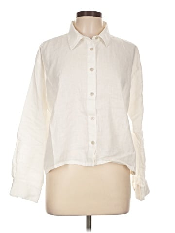 Ann Taylor Long Sleeve Button-Down Shirt (view 1)
