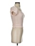 Planet Gold 100% Rayon Pink Short Sleeve Top Size XS - photo 4