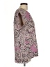 The Limited 100% Polyester Paisley Purple Sleeveless Blouse Size L - photo 4