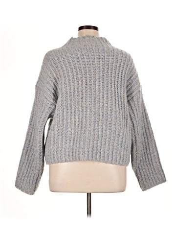 Aqua Pullover Sweater (view 2)
