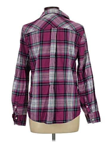 J.Crew Factory Store Long Sleeve Button-Down Shirt (view 2)