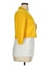 Perceptions Yellow Cardigan Size 14 - photo 4