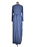 Levaca Stripes Blue Casual Dress Size XL - photo 2