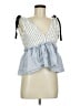 Calvin Rucker Blue Sleeveless Blouse Size M - photo 1