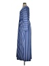 Levaca Stripes Blue Casual Dress Size XL - photo 5