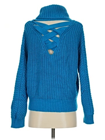 Skies Are Blue Turtleneck Sweater (view 2)