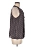 J.Crew 100% Polyester Blue Sleeveless Blouse Size M - photo 4