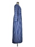 Levaca Stripes Blue Casual Dress Size XL - photo 4