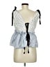Calvin Rucker Blue Sleeveless Blouse Size M - photo 2
