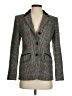 Brooks Brothers 100% Wool Houndstooth Gray Wool Blazer Size 0 - photo 1