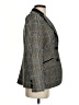 Brooks Brothers 100% Wool Houndstooth Gray Wool Blazer Size 0 - photo 4