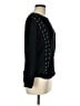 Diane von Furstenberg Black Silk Pullover Sweater Size M - photo 4