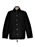 Chico's 100% Polyester Argyle Black Coat Size L - photo 1