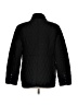 Chico's 100% Polyester Argyle Black Coat Size L - photo 2