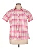 Cabela's Pink Short Sleeve Button-Down Shirt Size XL - photo 1