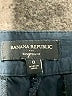 Banana Republic Factory Store 100% Cotton Chevron-herringbone Blue Shorts Size 0 - photo 3