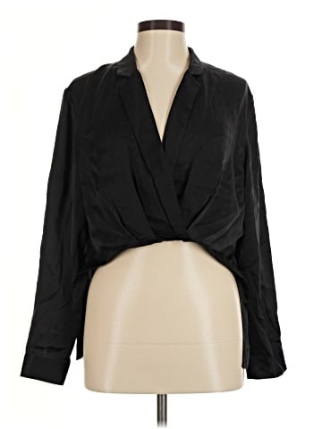 Kendall & Kylie Long Sleeve Blouse (view 1)