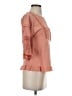 Tiny 100% Cotton Pink Orange 3/4 Sleeve Blouse Size S - photo 4