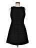 Beulah Style Tweed Black Cocktail Dress Size M - photo 1