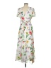 Kensie 100% Polyester Floral White Casual Dress Size 6 - photo 2