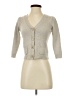 Ann Taylor LOFT Gray Tan Cardigan Size S - photo 1