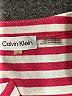 Calvin Klein Stripes Pink Short Sleeve Henley Size M - photo 7