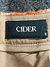 Cider 100% Polyester Plaid Brown Casual Skirt Size S - photo 4