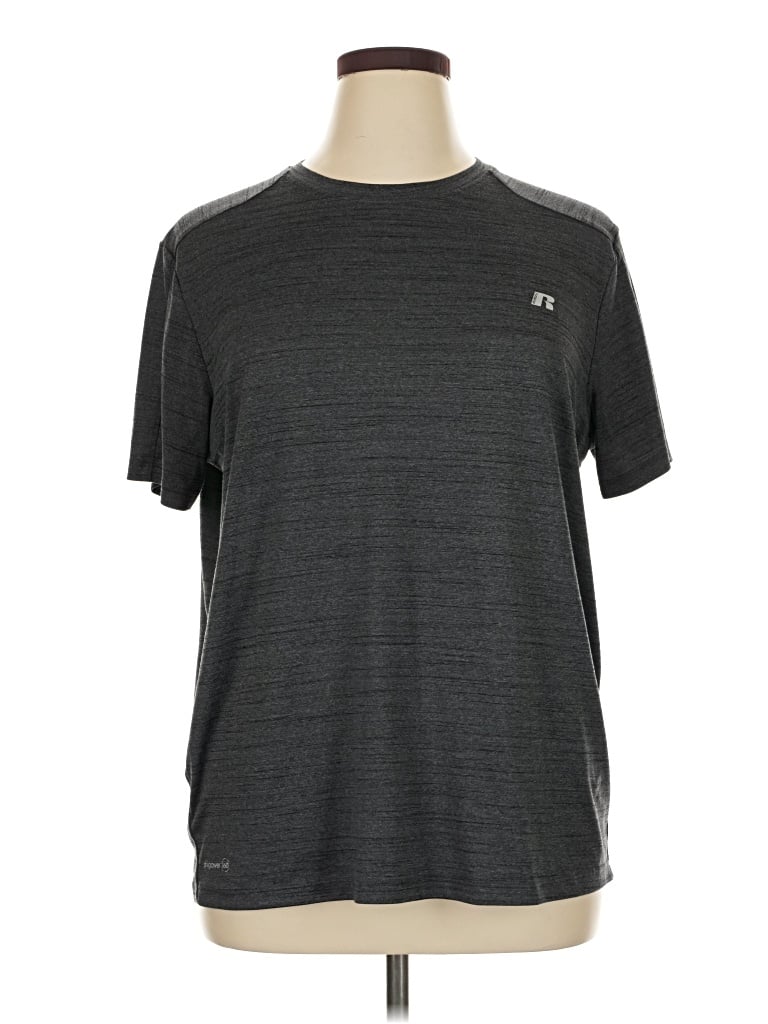 Pre-owned Russell Athletic Active T-shirt In Gray