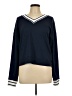 Sincerely Jules Blue Pullover Sweater Size L - photo 1
