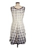 Studio One Polka Dots Ivory Casual Dress Size 6 - photo 2