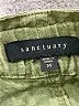 Sanctuary 100% Linen Solid Green Khaki Shorts Size M - photo 3