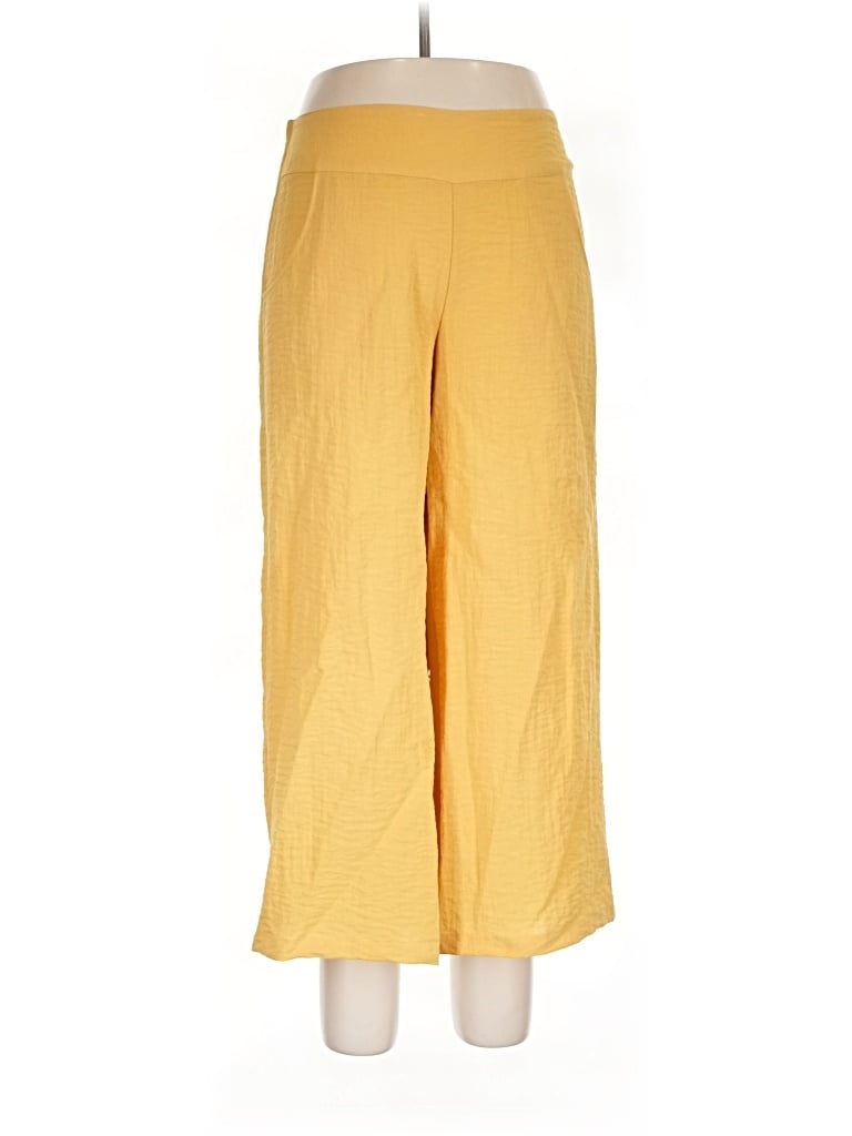 Pre-owned Habitat Casual Pants In Yellow