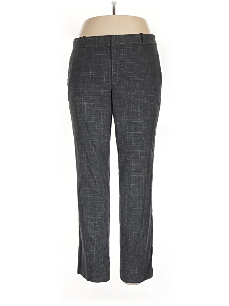 Pre-owned Ann Taylor Dress Pants In Gray