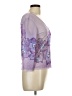 Express Purple 3/4 Sleeve Top Size L - photo 4