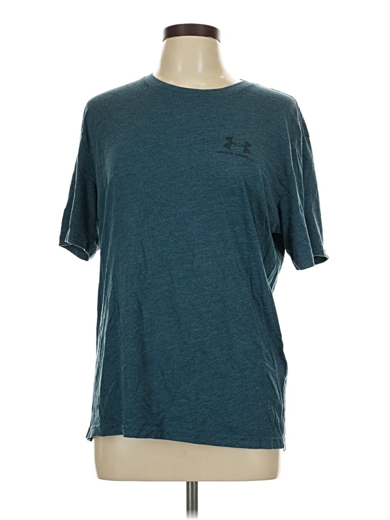 Pre-owned Under Armour Active T-shirt In Teal