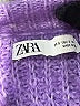 Zara Purple Turtleneck Sweater Size S - photo 7