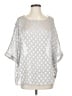 The Limited 100% Polyester Silver 3/4 Sleeve T-Shirt Size S - photo 1