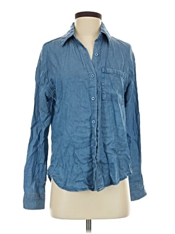 Haute Monde Long Sleeve Button-Down Shirt (view 1)