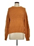 Universal Thread Solid Orange Pullover Sweater Size L - photo 1