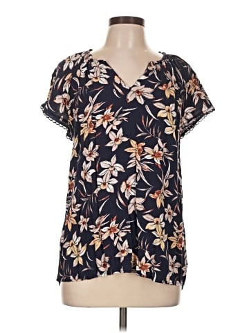 C&C California Short Sleeve Blouse (view 1)