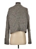 Something Navy Tweed Gray Cardigan Size S - photo 2