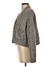 Something Navy Tweed Gray Cardigan Size S - photo 5