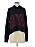 Sundry Stripes Black Blue Pullover Hoodie Size Sm (1) - photo 1