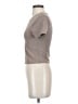 Express Gray Short Sleeve Top Size S - photo 5