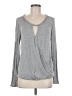 Max Studio Gray Long Sleeve T-Shirt Size M - photo 1