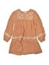 Peek... 100% Cotton Tan Dress Size 8 - photo 1